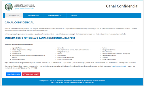 canal confidencial